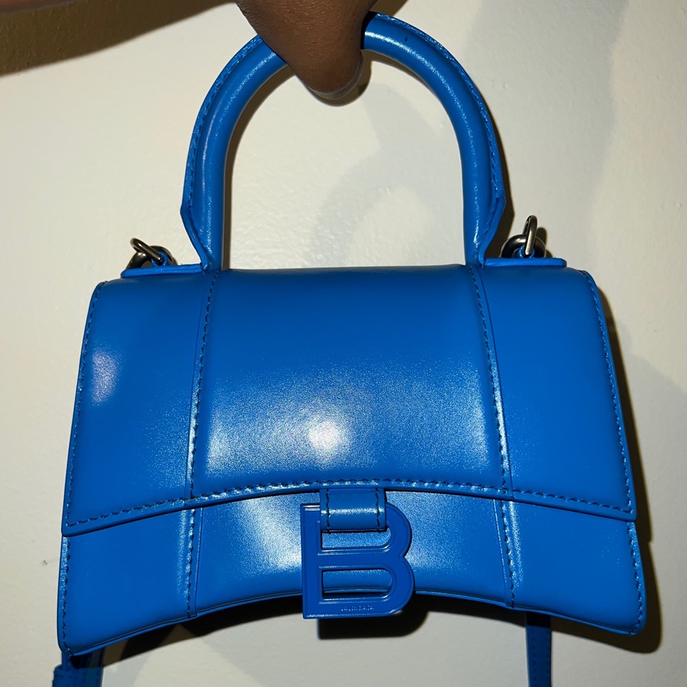 Balenciaga XS Hourglass Top Handle Bag